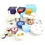 A group of ceramics to include a boxed limited edition 1952-2002 Golden Jubilee beaker, no. 1434-