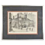 LAURENCE STEPHEN LOWRY RBA RA (1887-1976); a pencil signed limited edition print, 'Great Ancoats