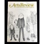 LAURENCE STEPHEN LOWRY (1887-1976); an ink signed Arts Review magazine Volume XXIII 30 Jan 1971,