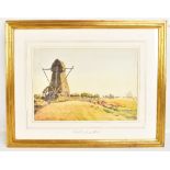 UNATTRIBUTED; watercolour, 'Old Dorking Mill', indistinctly signed and dated lower left, 26.5 x