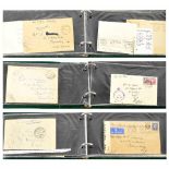 A folder containing international sensor covers dating from WWII, WWI and later,