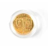 A Royal Mint 22ct gold £25 coin celebrating the Golden Jubilee of Queen Elizabeth II,
