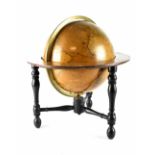 Newton's New and Improved Terrestrial Globe - Discovery, published 1848,