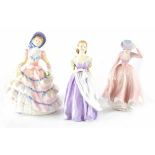 Three Royal Doulton figures comprising HN3369 'Hannah',