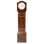 James Murdoch, Ayr; a 19th century eight-day longcase clock,