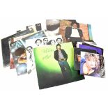 A quantity of LPs and singles to include Madonna, Michael Jackson, Cliff Richard, Bonnie Tyler,