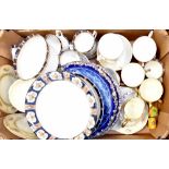 A quantity of mainly tea and dinner ware to include Sutherland China part tea set,