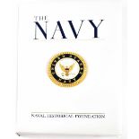 Rear-Admiral W J Holland, USN; 'The Navy: History of the United States Navy', large format,