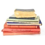 Nine books relating to marine navigation, to include Creak, E. W.