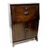 An early 20th century oak students' bureau,