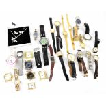 A quantity of watches to include vintage gentlemen's examples.