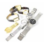 Seven various gentlemen's wristwatches to include Ingersoll and Sekonda (7).