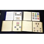 GREAT BRITAIN 1935-2005 mint collection in four albums; value in decimal to £5, Machin blocks of