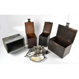 ALEXANDER & FOWLER OF LIVERPOOL; three medical tins, one containing tools and accessories and a