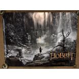 THE HOBBIT; eight UK cinema quad posters comprising two An Unexpected Journey, two The Desolation of