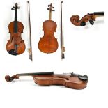 A Maidstone full size violin by Murdoch & Co London with label to interior, length 36cm, cased