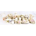 A large quantity of decorative ceramics including a Royal Albert 'Hazy Dawn' part tea set (seconds),