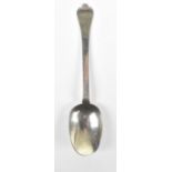 ISAAC DAVENPORT; a William and Mary rat tail dog nose spoon with engraved initials M.M.S to the