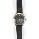 ETERNA; a rare WWII period gentleman's stainless steel military issue ‘Dirty Dozen’ wristwatch, with