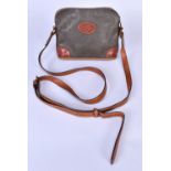 MULBERRY; a brown Scotch grain oak leather saddle cross-body messenger bag, no. 070691, 19 x 15 x