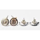 VIVIENNE WESTWOOD; two pairs of orb pierced earrings (bag and box) (2).Additional InformationOne