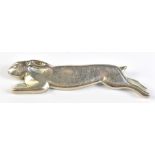 TIFFANY & CO; a 925 silver brooch in the form of a hare, length 6cm, approx 6.3g, fitted in