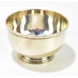 C S HARRIS & SONS LTD; a George V hallmarked silver pedestal bowl, London 1929, impressed with