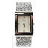 SEKSY; a Sekonda 'Rocks' watch with Swarovski crystals (boxed).