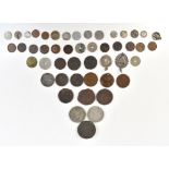 A mixed group of 18th century and later British and International mixed denomination coinage