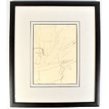 SIR PETER BLAKE CBE RDIRA (born 1932); pencil study, 'Graham Washing Up!! at Coombe', signed