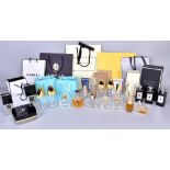 CHANEL; No.5 and Coco Chanel empty perfume bottles and a large quantity of empty bottles including