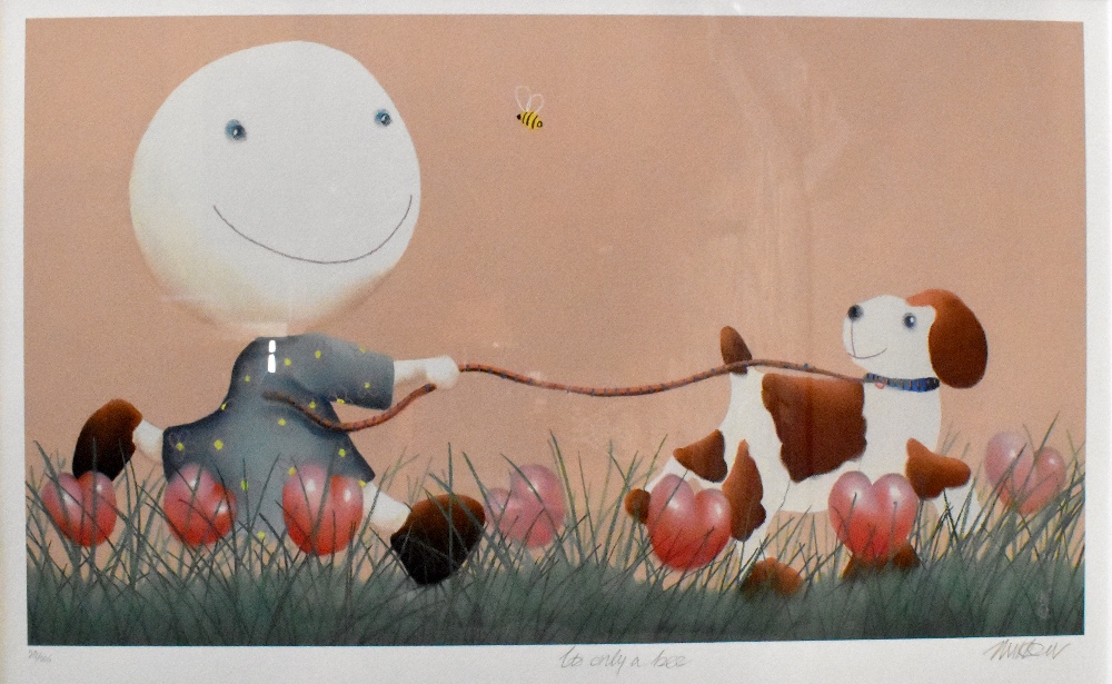 MACKENZIE THORPE (born 1956); a signed limited edition print, 'It's only a Bee', edition 24/295, - Image 2 of 4