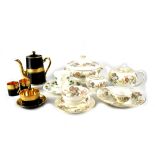 A quantity of mixed ceramics to include Poole Pottery 'Tuscan' part tea service,