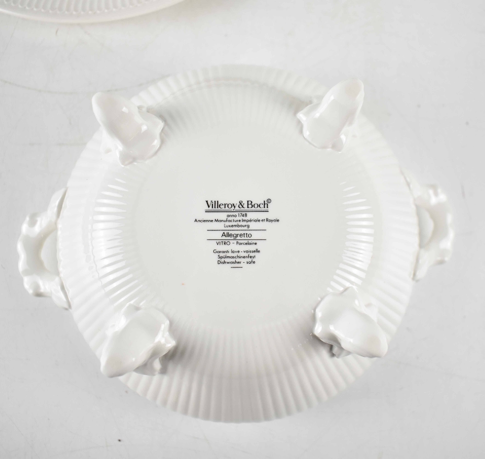 A Villeroy & Boch 'Allegretto' part dinner service to include tureens, - Image 2 of 2