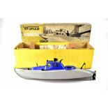 A Victory Industries Ltd boxed electric Vosper RAF crash tender boat and a Wilmot Mansour (Wimco)