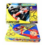 A Scalextric 'Formula One Super Teams' racing car set, model no.