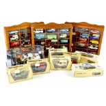 A quantity of various diecast cars and vehicles to include twelve boxed Models of Yesteryear