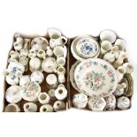 A large quantity of Aynsley porcelain wares of various designs to include vases, trinket dishes,
