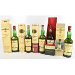 WHISKY; five bottles of The Glenlivet '12 Years of Age' / 'Aged 12 Years' Single Malt Scotch Whisky,