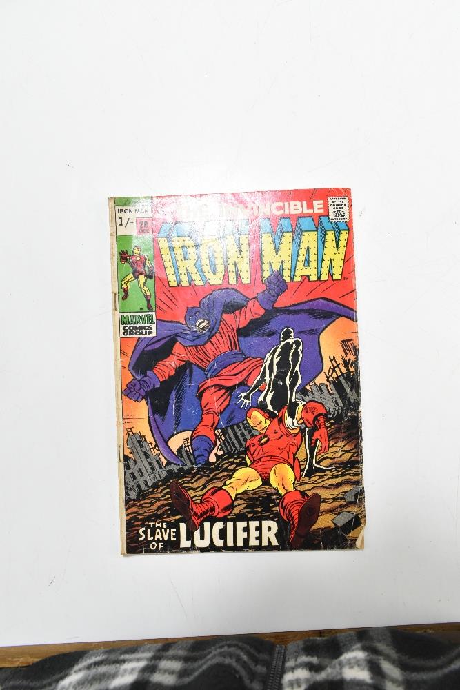 MARVEL; a collection of comics comprising The Invincible Iron Man nos. 1, 2, 3, 4, 7, 8 (large - Image 8 of 12