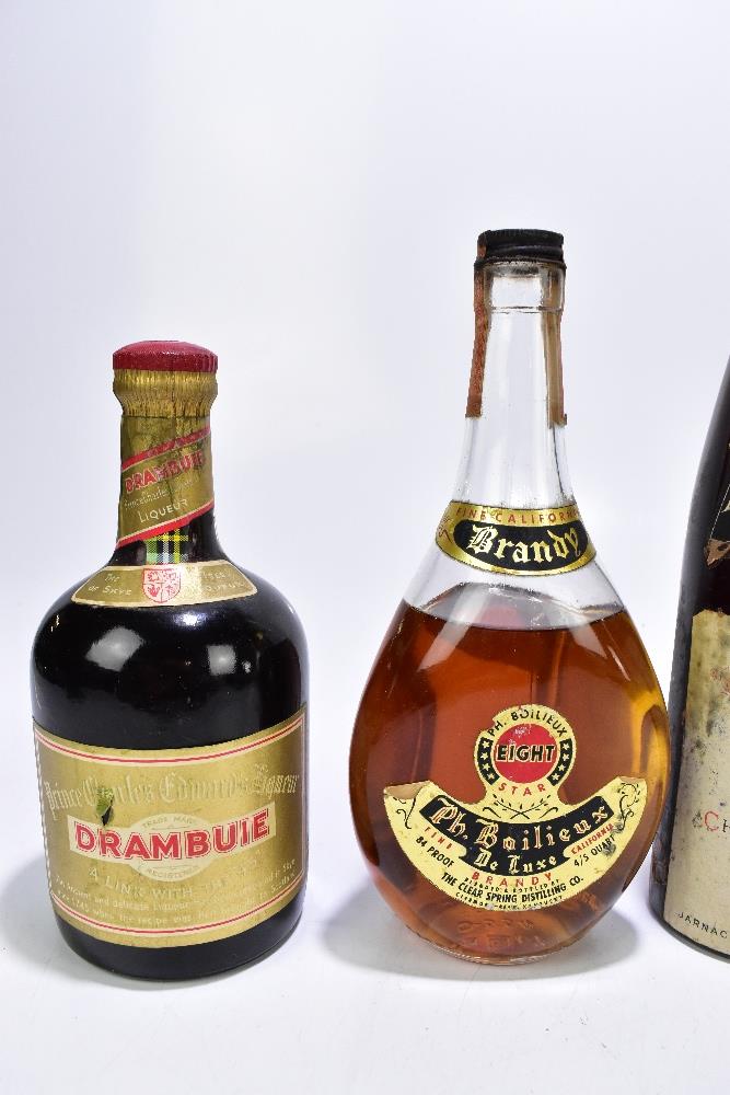 MIXED SPIRITS; five bottles comprising Grand Marnier 'Old Fine Champagne Cognac & Orange' liqueur, - Image 2 of 4