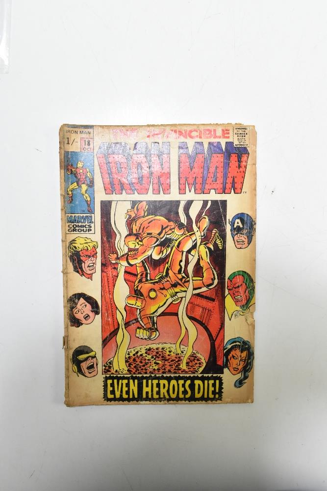 MARVEL; a collection of comics comprising The Invincible Iron Man nos. 1, 2, 3, 4, 7, 8 (large - Image 7 of 12