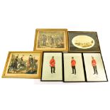 A pair of 19th century chromolithographs published by Marquer Fréres & Co Antwerp, 'Nelson on the