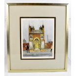 HAROLD RILEY DL Dlitt FRCS DFA ATC (born 1934); a pencil signed limited edition print 'The Yellow