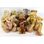 A collection of plush teddy bears, including Deans Rag Book examples. Additional InformationNone