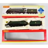 HORNBY; a boxed R2826 OO gauge BR 4-6-2 Class A4 'Dominion of New Zealand' 60013 locomotive and