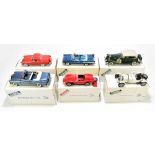 Six boxed Banbury Mint model vehicles to include 1953 Buick Skylark, etc.Additional