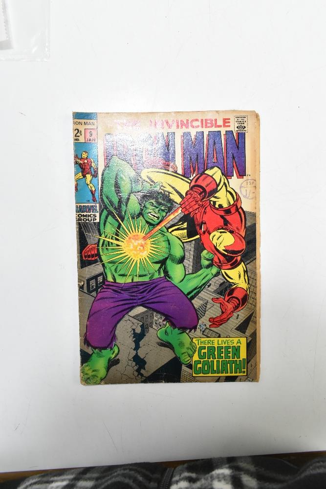 MARVEL; a collection of comics comprising The Invincible Iron Man nos. 1, 2, 3, 4, 7, 8 (large - Image 6 of 12