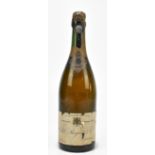 CHAMPAGNE; a rare bottle of Pol Roger & Co Epernay Extra Cuvée Reserve 1928, label further inscribed