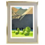 SIMON KING (Contemporary); a limited edition signed coloured lithograph, 'Buttermere 2', No.75/75